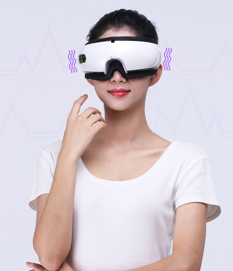 Smart Eye Massager: with Air Pressure, Vibration, Hot Compress, Music, Bluetooth, Eye Relax