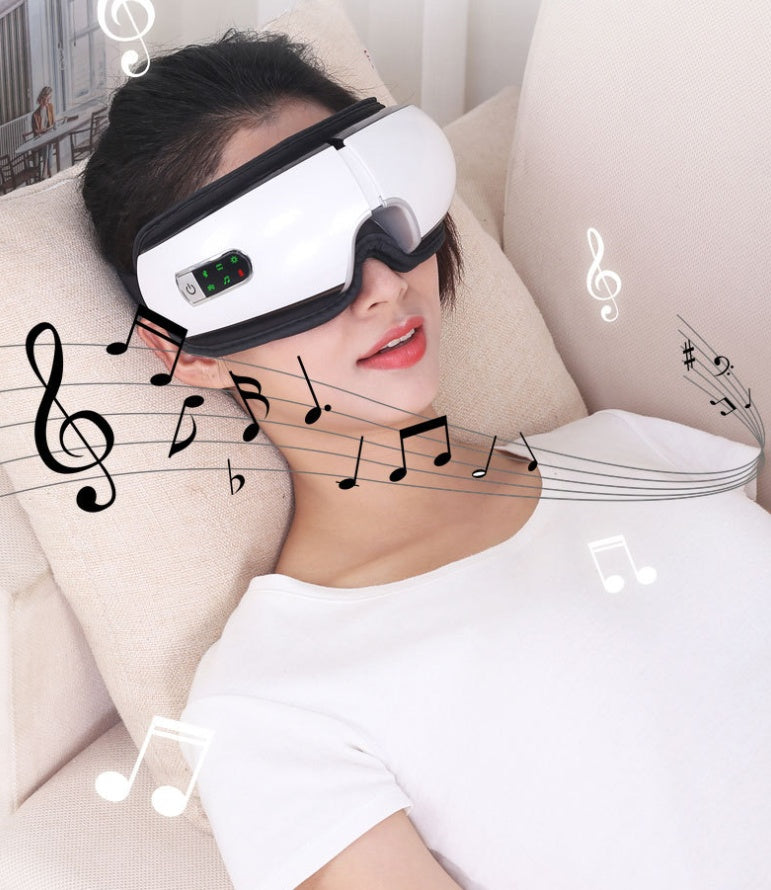 Smart Eye Massager: with Air Pressure, Vibration, Hot Compress, Music, Bluetooth, Eye Relax