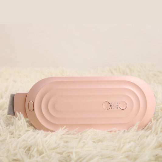 Menstrual Heating Smart Pad Smart Warm Belt Relief Waist Pain Cramps Vibrating Abdominal Massager Electric Waist Belt Device