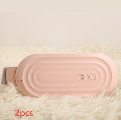 Menstrual Heating Smart Pad Smart Warm Belt Relief Waist Pain Cramps Vibrating Abdominal Massager Electric Waist Belt Device