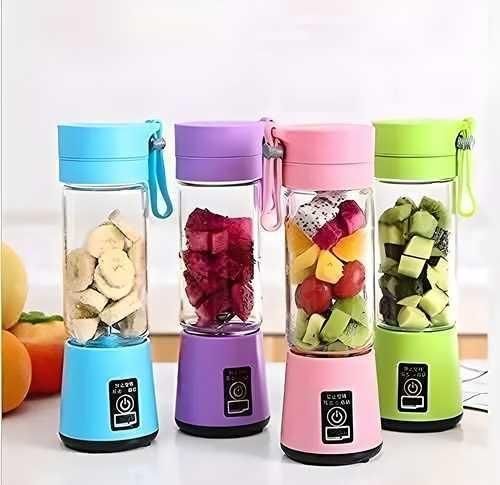 Portable USB Rechargeable Electric 6 Blade Mini Blender Juice Maker Mixer