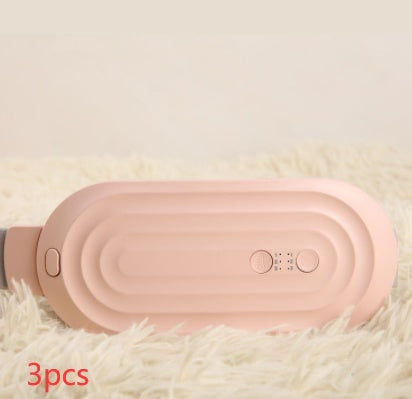 Menstrual Heating Smart Pad Smart Warm Belt Relief Waist Pain Cramps Vibrating Abdominal Massager Electric Waist Belt Device