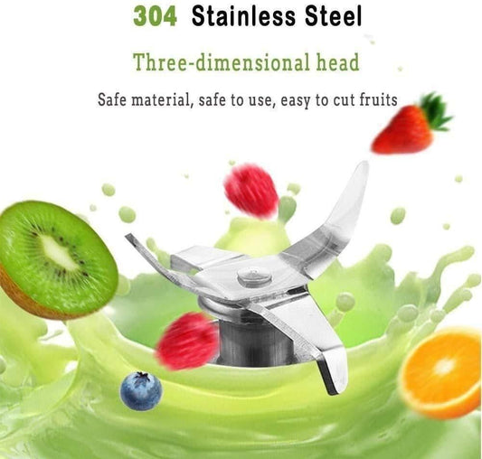 Portable USB Rechargeable Electric 6 Blade Mini Blender Juice Maker Mixer