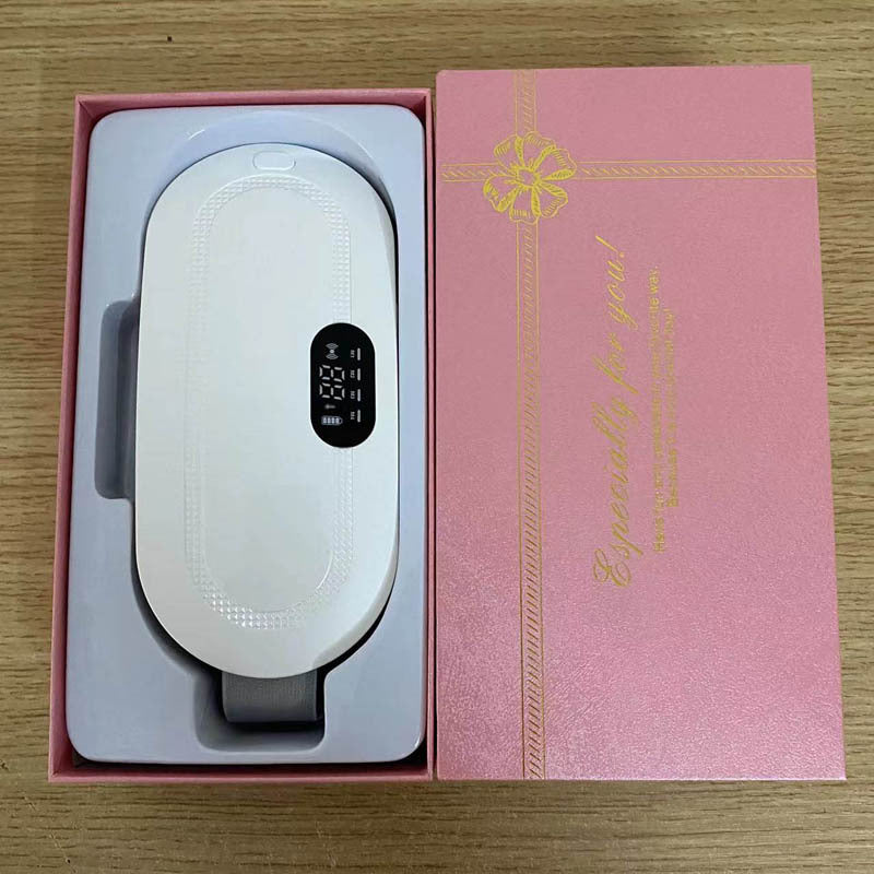 Menstrual Heating Smart Pad Smart Warm Belt Relief Waist Pain Cramps Vibrating Abdominal Massager Electric Waist Belt Device