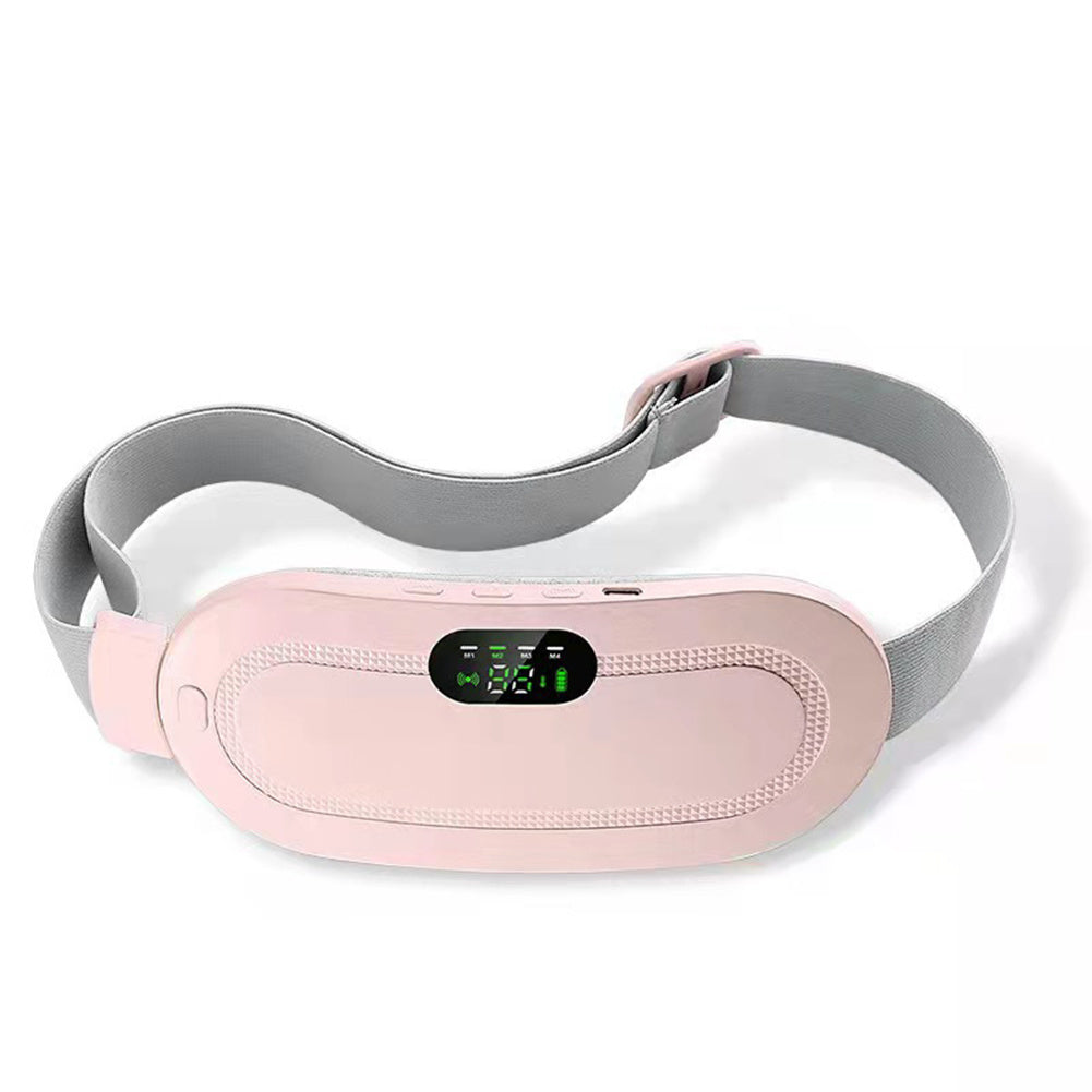 Menstrual Heating Smart Pad Smart Warm Belt Relief Waist Pain Cramps Vibrating Abdominal Massager Electric Waist Belt Device