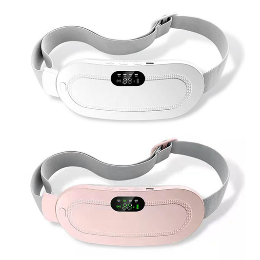 Menstrual Heating Smart Pad Smart Warm Belt Relief Waist Pain Cramps Vibrating Abdominal Massager Electric Waist Belt Device